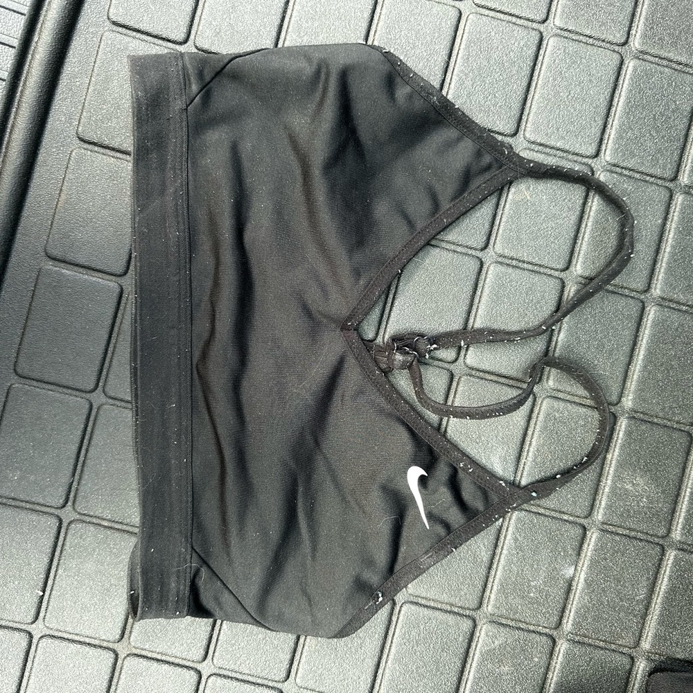 Nike Charcoal Gray Sports Bra
